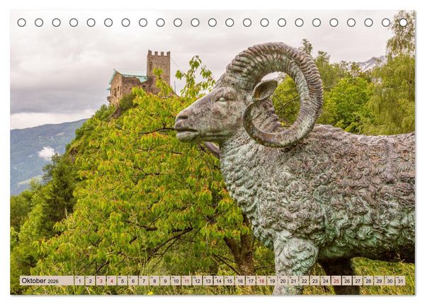 Produktbild: S&uuml;dtirol - Meraner Land (Tischkalender 2026 DIN A5 quer), CALVENDO Monatskalender