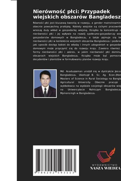 Produktbild: Nier&oacute;wno&iquest;&iquest; p&iquest;ci: Przypadek wiejskich obszar&oacute;w Bangladeszu