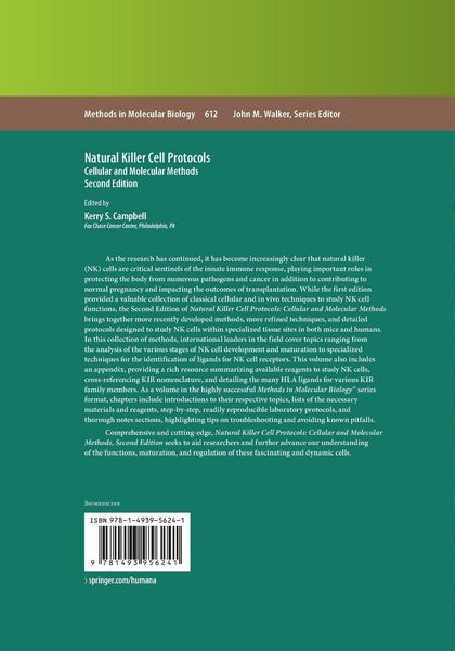 Produktbild: Natural Killer Cell Protocols