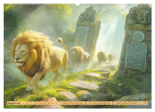 Produktbild: Mystik - Wo das Wundervolle beginnt (Wandkalender 2026 DIN A2 quer), CALVENDO Monatskalender