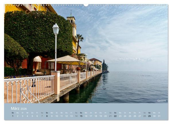 Produktbild: Italienische Momente (hochwertiger Premium Wandkalender 2026 DIN A2 quer), Kunstdruck in Hochglanz