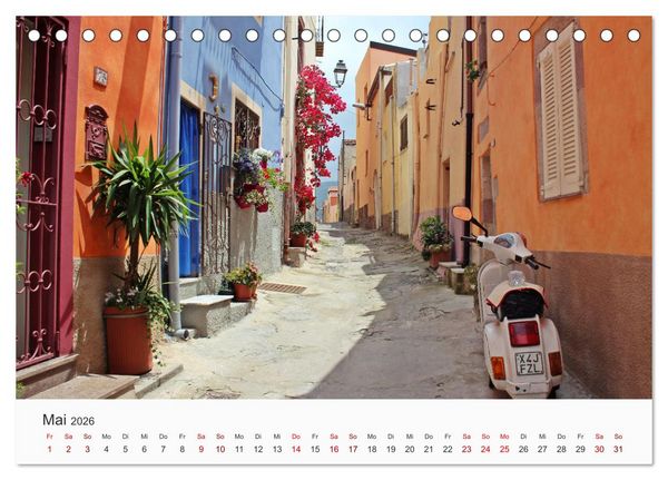 Produktbild: Italien - einzigartige Motive (Tischkalender 2026 DIN A5 quer), CALVENDO Monatskalender