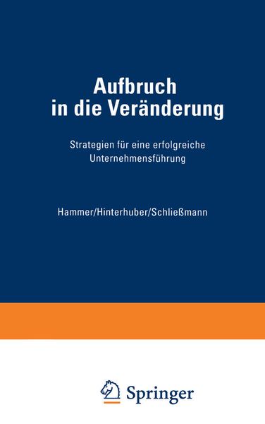Produktbild: Aufbruch in die Ver&auml;nderung