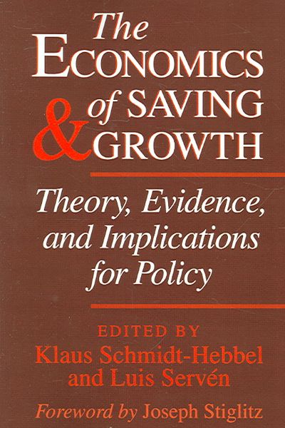 Produktbild: The Economics of Saving and Growth