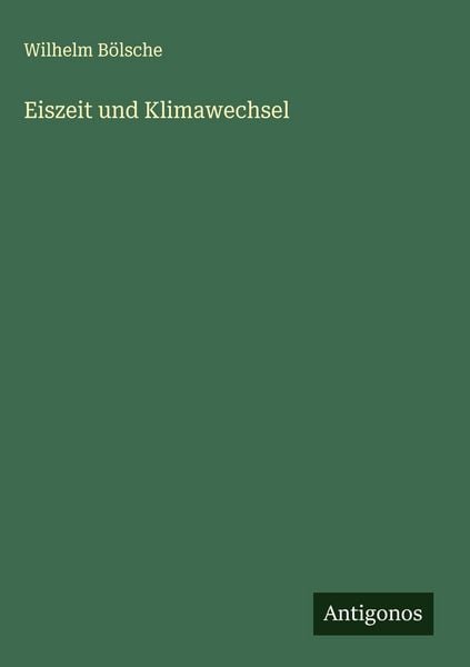 Produktbild: Eiszeit und Klimawechsel