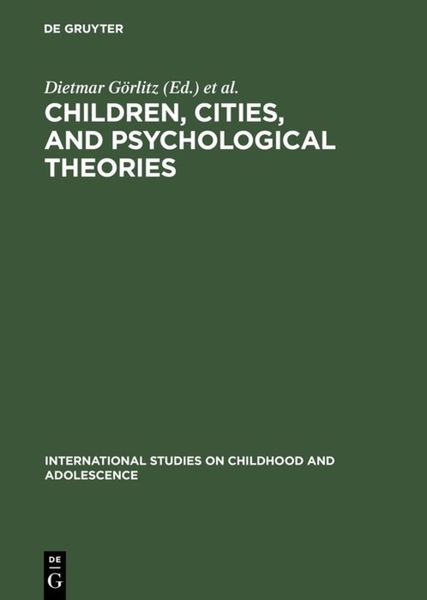 Produktbild: Children, Cities, and Psychological Theories