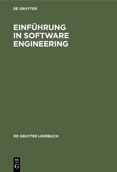 Einführung in Software Engineering