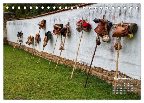 Produktbild: R&ouml;misches Freilichtmuseum Hechingen-Stein 2027 (Tischkalender 2027 DIN A5 quer), CALVENDO Monatskalender