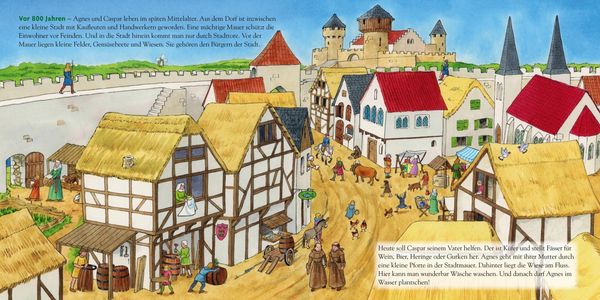 Produktbild: LESEMAUS 150: In der Stadt &ndash; damals und heute