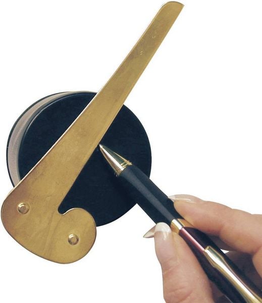 Produktbild: Berger & Schr&ouml;ter 814554 Mittelpunkt-Finder (L x B x H) 133 x 45 x 10mm Messing