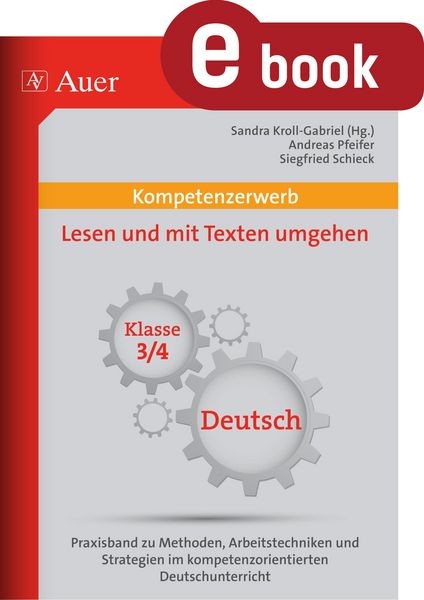 Produktbild: Kompetenzerwerb Lesen und mit Texten umgehen 3+4