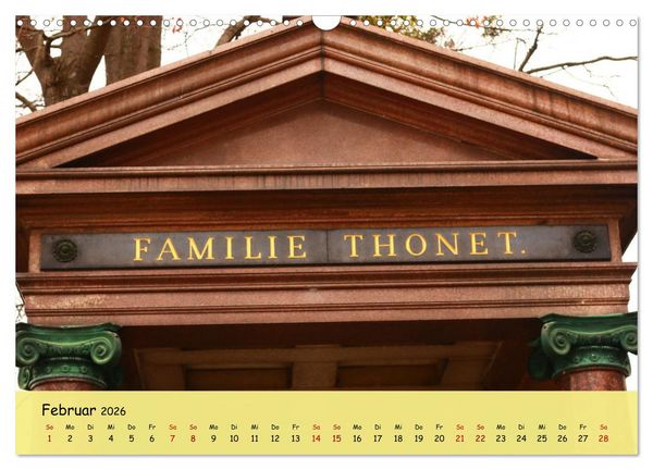 Produktbild: Am Zentralfriedhof in Wien (Wandkalender 2026 DIN A3 quer), CALVENDO Monatskalender