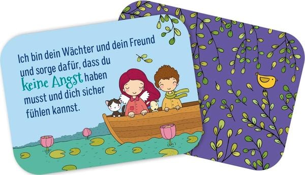 Produktbild: Ich passe auf dich auf &ndash; 25 Schutzengelk&auml;rtchen