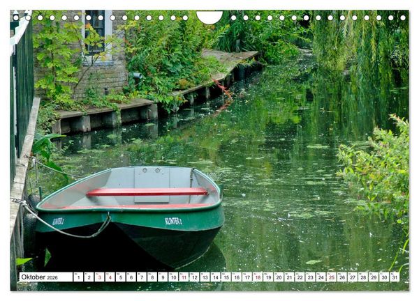 Produktbild: Idylle am Ijsselmeer (Wandkalender 2026 DIN A4 quer), CALVENDO Monatskalender