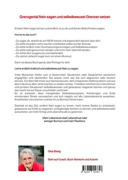 Produktbild: Grenzgenial Nein sagen und selbstbewusst Grenzen setzen
