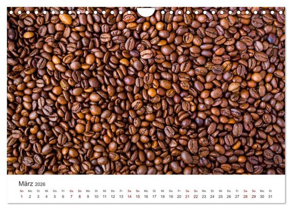 Produktbild: Genussmomente Kaffee (Wandkalender 2026 DIN A4 quer), CALVENDO Monatskalender