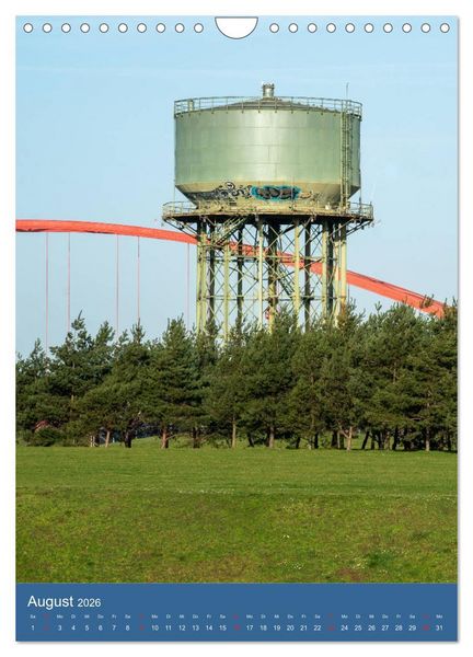 Produktbild: Wassert&uuml;rme im Ruhrgebiet (Wandkalender 2026 DIN A4 hoch), CALVENDO Monatskalender