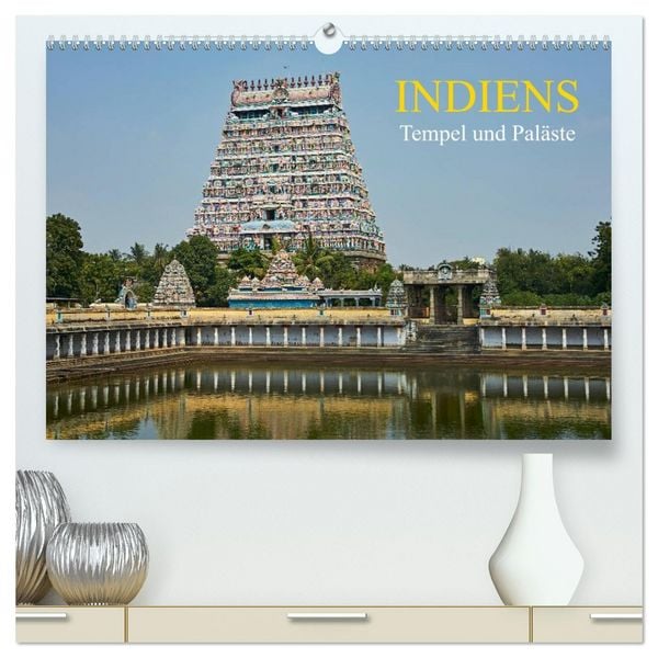 Produktbild: Indiens Tempel und Pal&auml;ste (hochwertiger Premium Wandkalender 2026 DIN A2 quer), Kunstdruck in Hochglanz