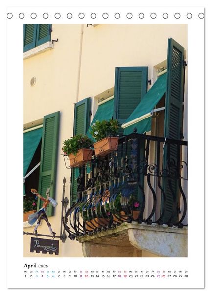 Produktbild: LAKE GARDA DerGardasee: Sirmione und Bardolino (Tischkalender 2026 DIN A5 hoch), CALVENDO Monatskalender