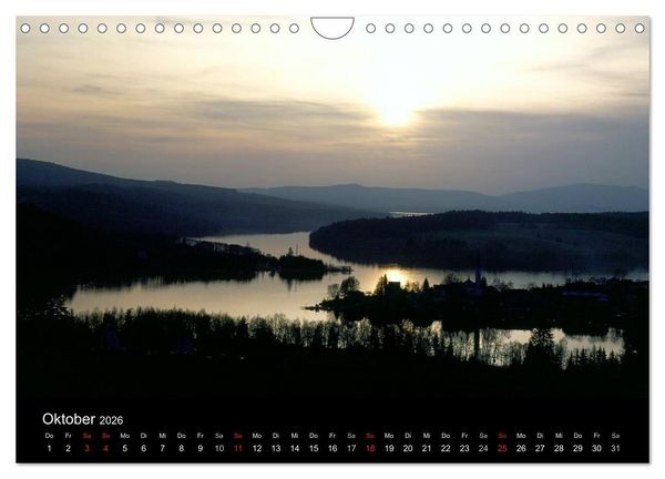 Produktbild: B&Ouml;HMERWALD, Tschechische Republik (Wandkalender 2026 DIN A4 quer), CALVENDO Monatskalender