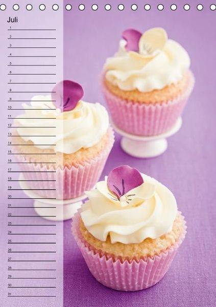 Produktbild: Geb&auml;ck-Couture K&uuml;chenplaner (Tischkalender immerw&auml;hrend DIN A5 hoch)