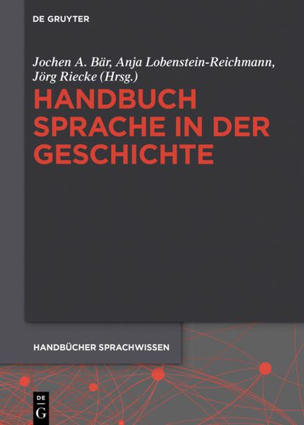 Produktbild: Handbuch Sprache in der Geschichte