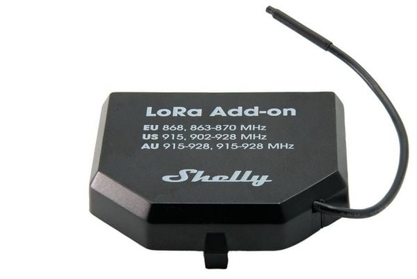 Produktbild: Shelly LoRa Add-on Funk-Schalter
