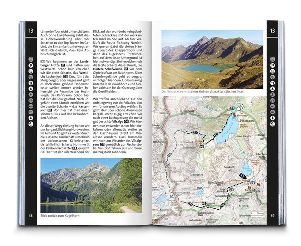 Produktbild: KOMPASS Wanderf&uuml;hrer Tannheimer Tal von Nesselw&auml;ngle bis Jungholz, 50 Touren mit Extra-Tourenkarte