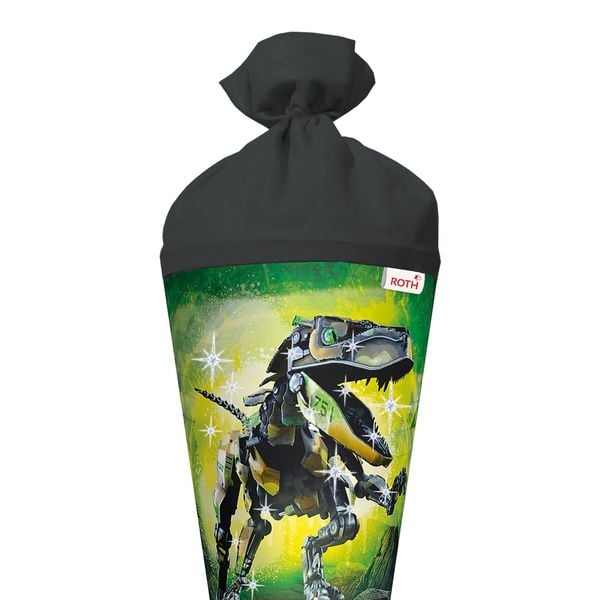 Produktbild: Motivschult&uuml;te 70cm, Robo-Rex, Effekt