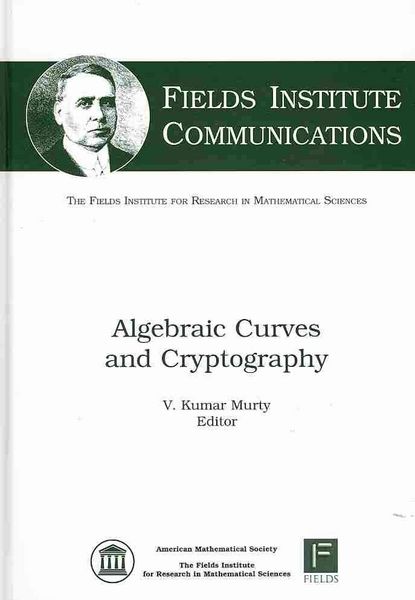 Produktbild: Algebraic Curves and Cryptography