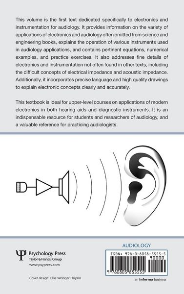 Produktbild: Electronics and Instrumentation for Audiologists
