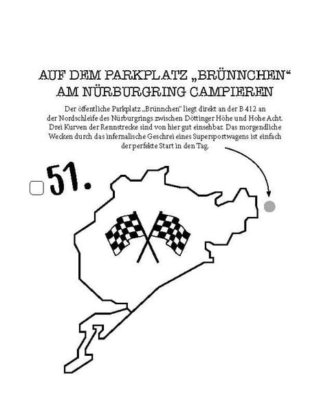 Produktbild: Die Bucket List f&uuml;r Camper