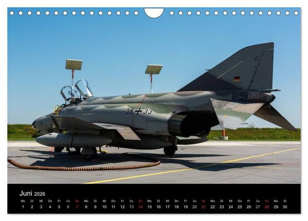 Produktbild: Phantoms bei der Luftwaffe (Wandkalender 2026 DIN A4 quer), CALVENDO Monatskalender