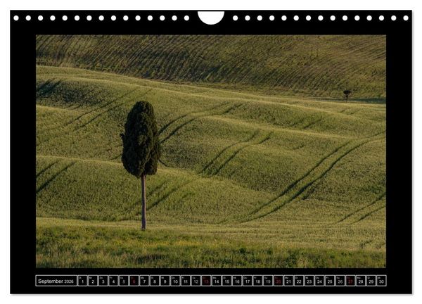 Produktbild: Toskana - Die Magie des Val d'Orcia (Wandkalender 2026 DIN A4 quer), CALVENDO Monatskalender
