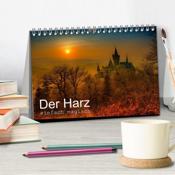 Produktbild: Der Harz einfach magisch (Tischkalender 2026 DIN A5 quer), CALVENDO Monatskalender
