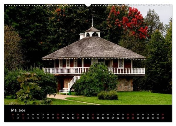 Produktbild: PUSCHKINS RUSSLAND (Wandkalender 2026 DIN A2 quer), CALVENDO Monatskalender