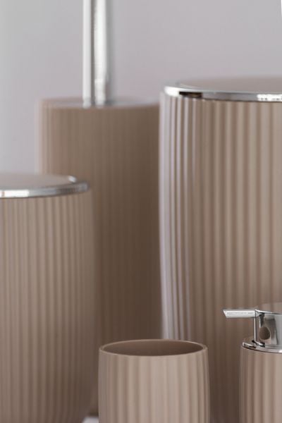 Produktbild: WC-Garnitur Mod. Agropoli Beige, aus Kunststoff