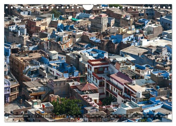 Produktbild: Indien, Rajasthan (Wandkalender 2026 DIN A4 quer), CALVENDO Monatskalender