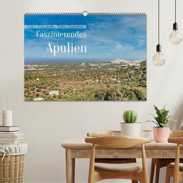 Produktbild: Faszinierendes Apulien (Wandkalender 2026 DIN A2 quer), CALVENDO Monatskalender