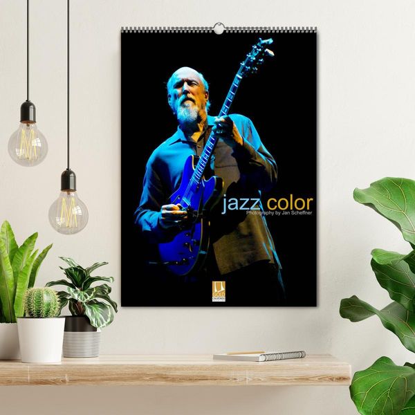 Produktbild: jazz color (Wandkalender 2026 DIN A2 hoch), CALVENDO Monatskalender