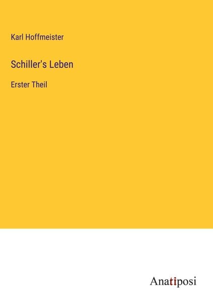 Produktbild: Schiller's Leben