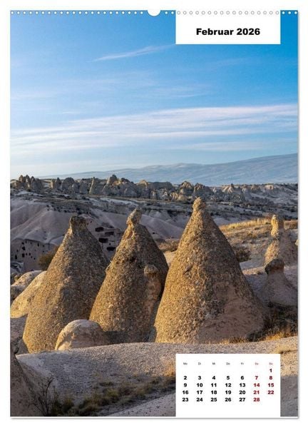 Produktbild: Kappadokien, zwischen Felsen und Himmel (Wandkalender 2026 DIN A2 hoch), CALVENDO Monatskalender