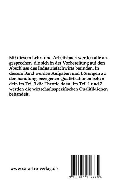 Produktbild: Industriefachwirt - Das pr&uuml;fungsrelevante Wissen