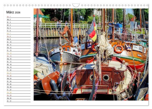 Produktbild: Ostfriesland - maritim pur (Wandkalender 2026 DIN A3 quer), CALVENDO Monatskalender