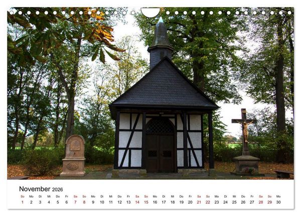 Produktbild: Durch das Paderborner Land (Wandkalender 2026 DIN A4 quer), CALVENDO Monatskalender