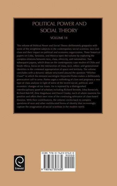 Produktbild: Political Power and Social Theory