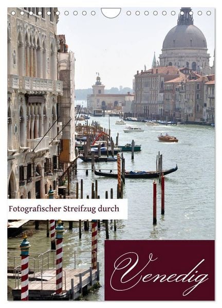Produktbild: Fotografischer Streifzug durch Venedig (Wandkalender 2026 DIN A4 hoch), CALVENDO Monatskalender