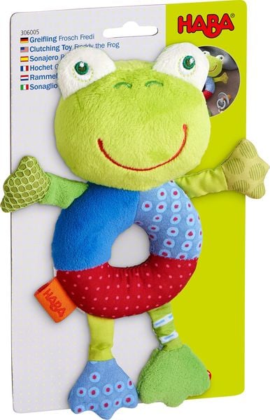 Greifling Frosch Fred, (DE/E/F/NL/IT/ES)