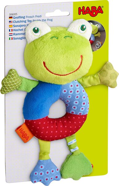 Produktbild: HABA - Greifling Frosch Fredi