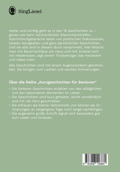Produktbild: Stammtischgespr&auml;che